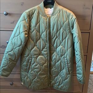 Old Navy Quilted Sherpa Lined Coat